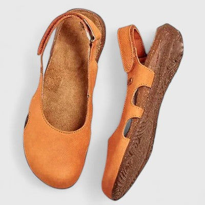 Women's Slingback Shoes with Open Side