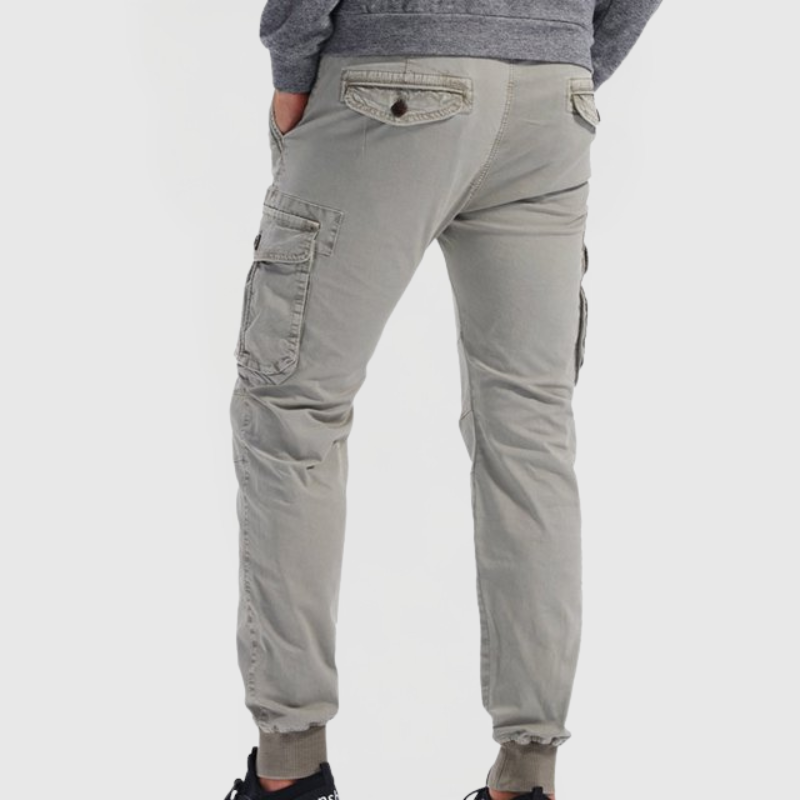 Men's Slim Fit Cargo Pants with Pockets