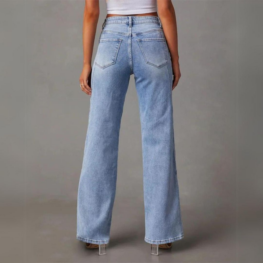 Women's Classic Straight Denim Jeans