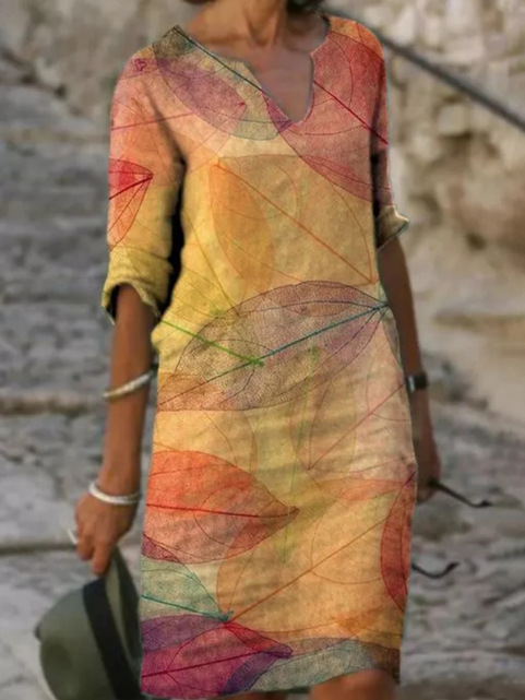 Women's Summer Elegant Cut Midi Dress