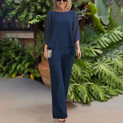 Women's Summer Two-Piece Pants Set