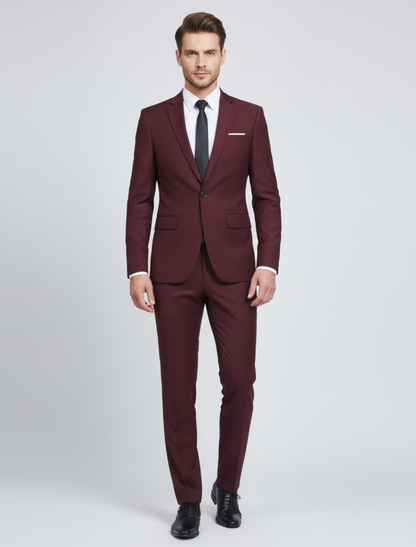 Men's Elegant Formal Slim Fit Suit