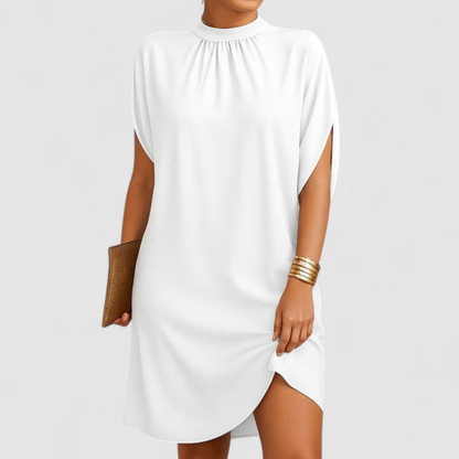 Women's Minimalistic Loose-Fitting Shift Dress Shorts