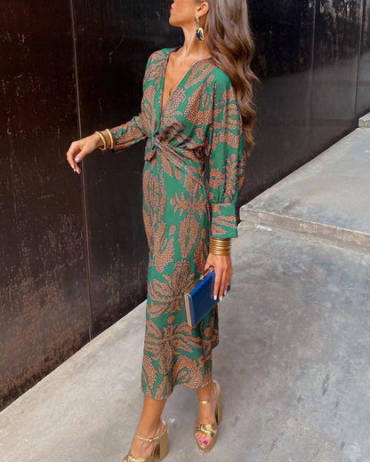 Women's Wedding Guest A-Line Maxi Dress
