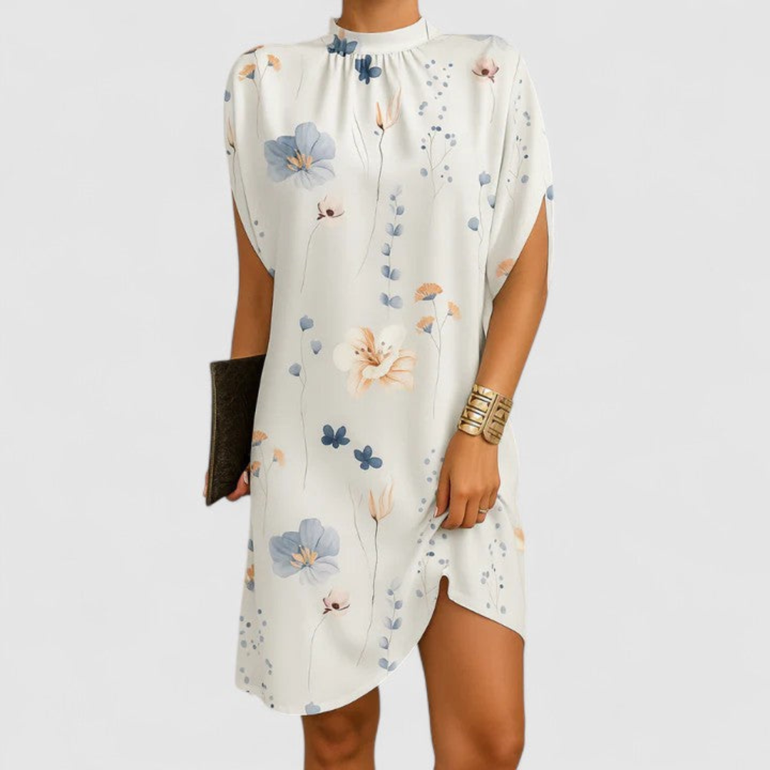Women's Minimalistic Loose-Fitting Shift Dress Shorts