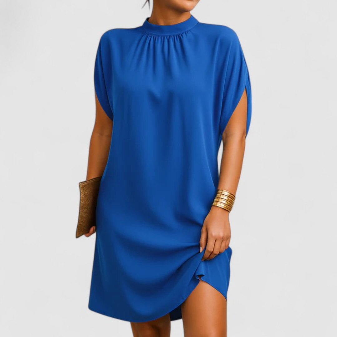 Women's Minimalistic Loose-Fitting Shift Dress Shorts