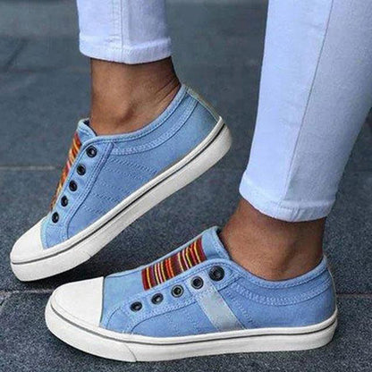 Women's Casual Slip-On Canvas Sneakers