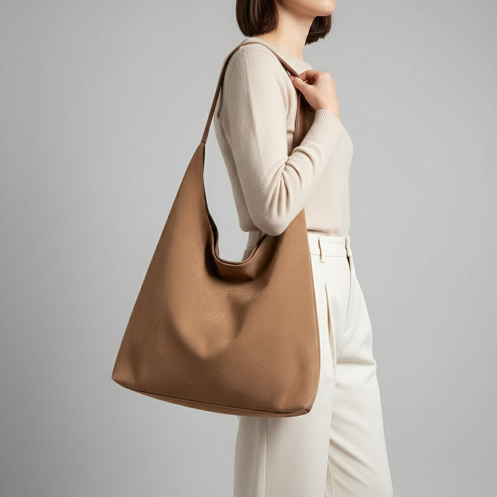 Women's Fashionable Suede Hobo Bag
