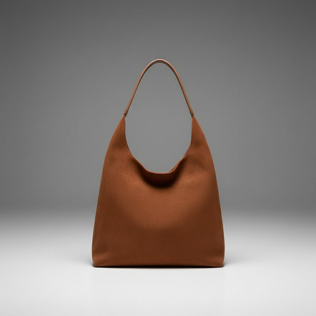 Women's Fashionable Suede Hobo Bag