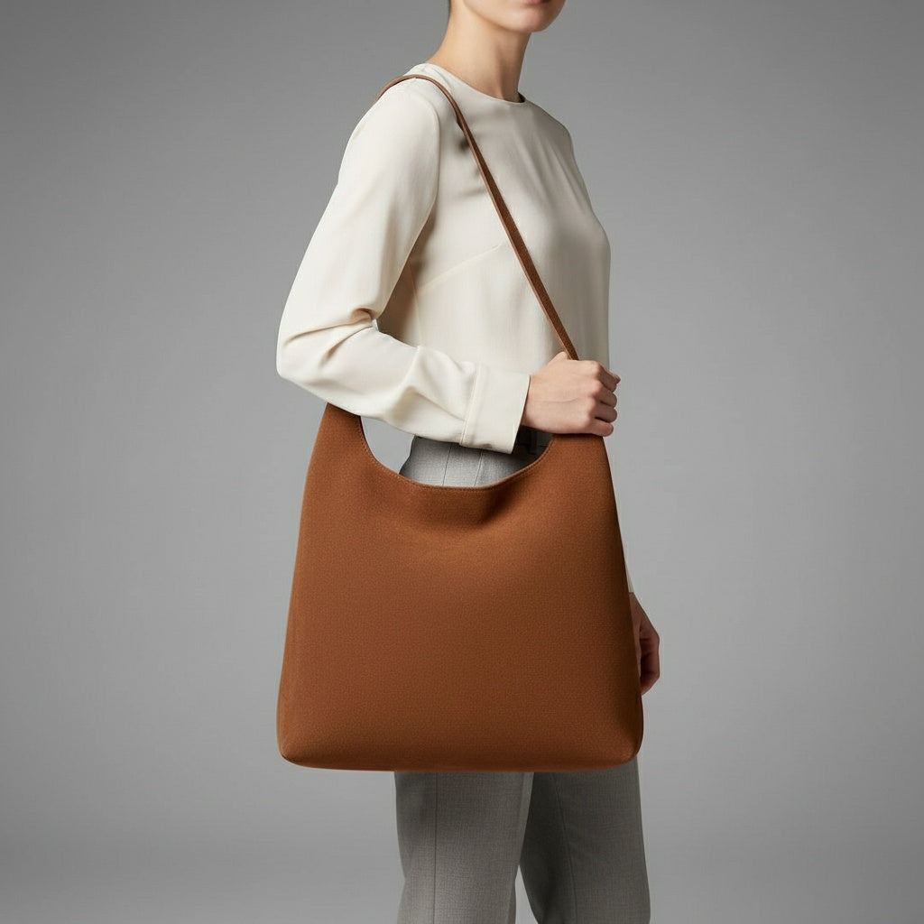 Women's Fashionable Suede Hobo Bag