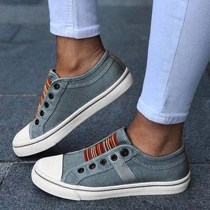 Women's Casual Slip-On Canvas Sneakers
