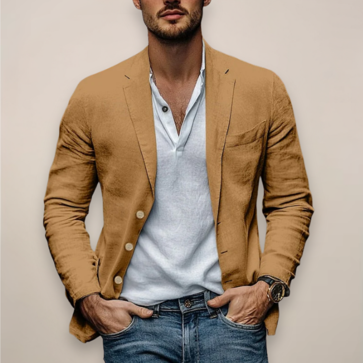 Men's Casual Blazer Summer Style Modern