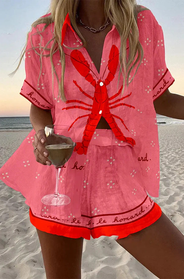 Women's Summer Short Beach Set