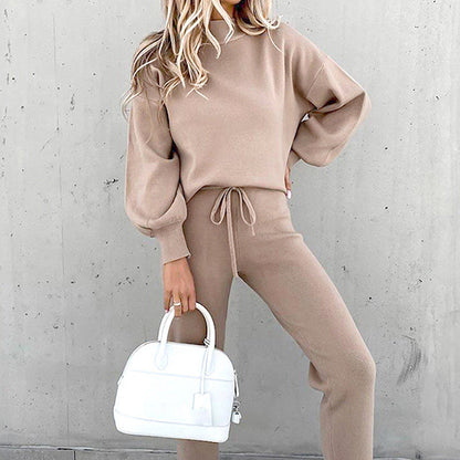 Women's Two-Piece Relaxed Loungewear Set