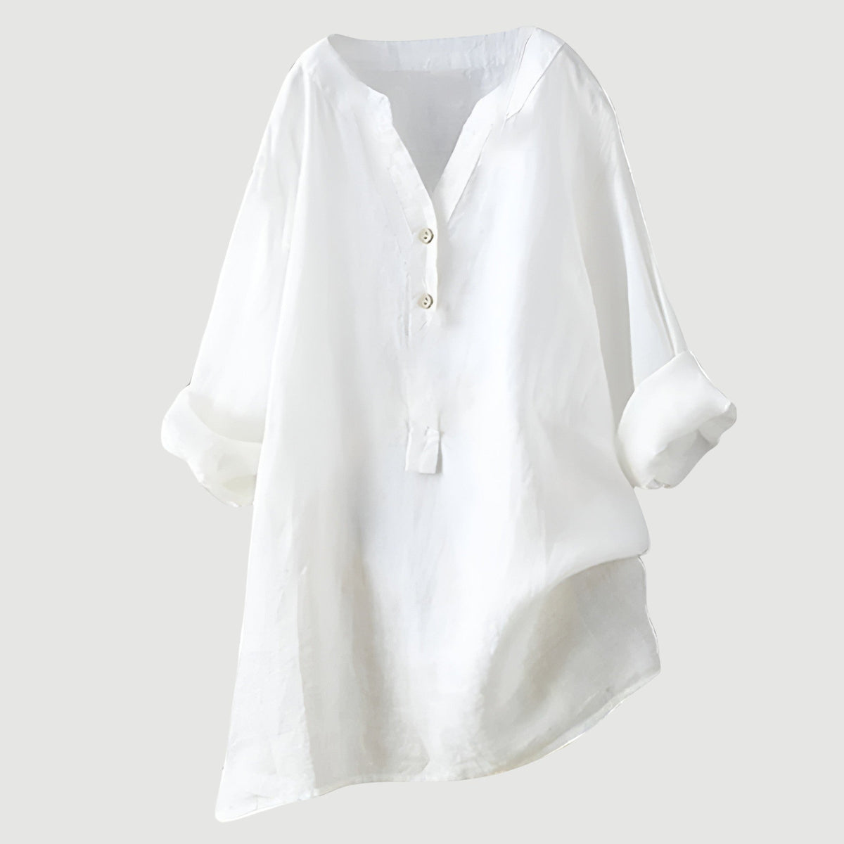 Women's Shirt with Buttons and Relaxed Fit