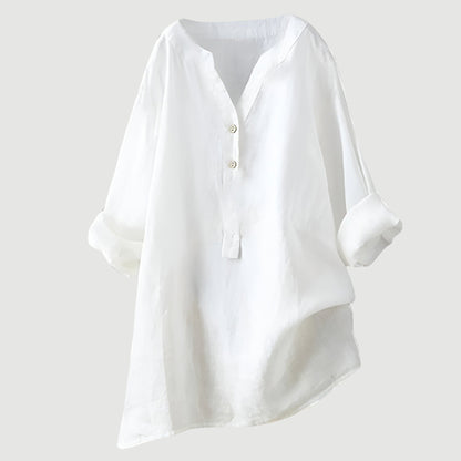Women's Shirt with Buttons and Relaxed Fit