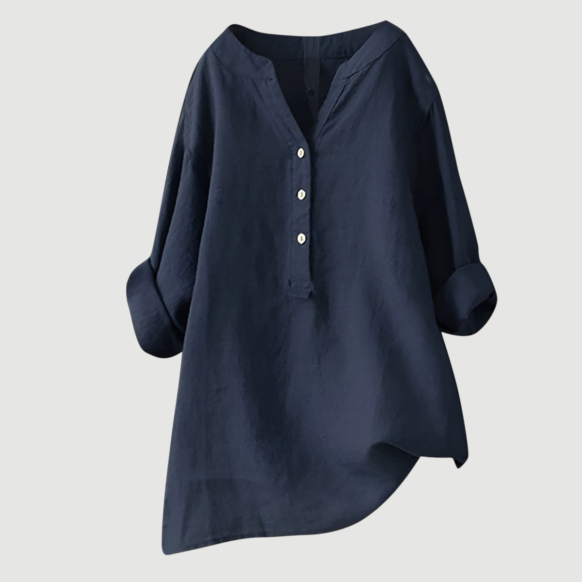 Women's Shirt with Buttons and Relaxed Fit
