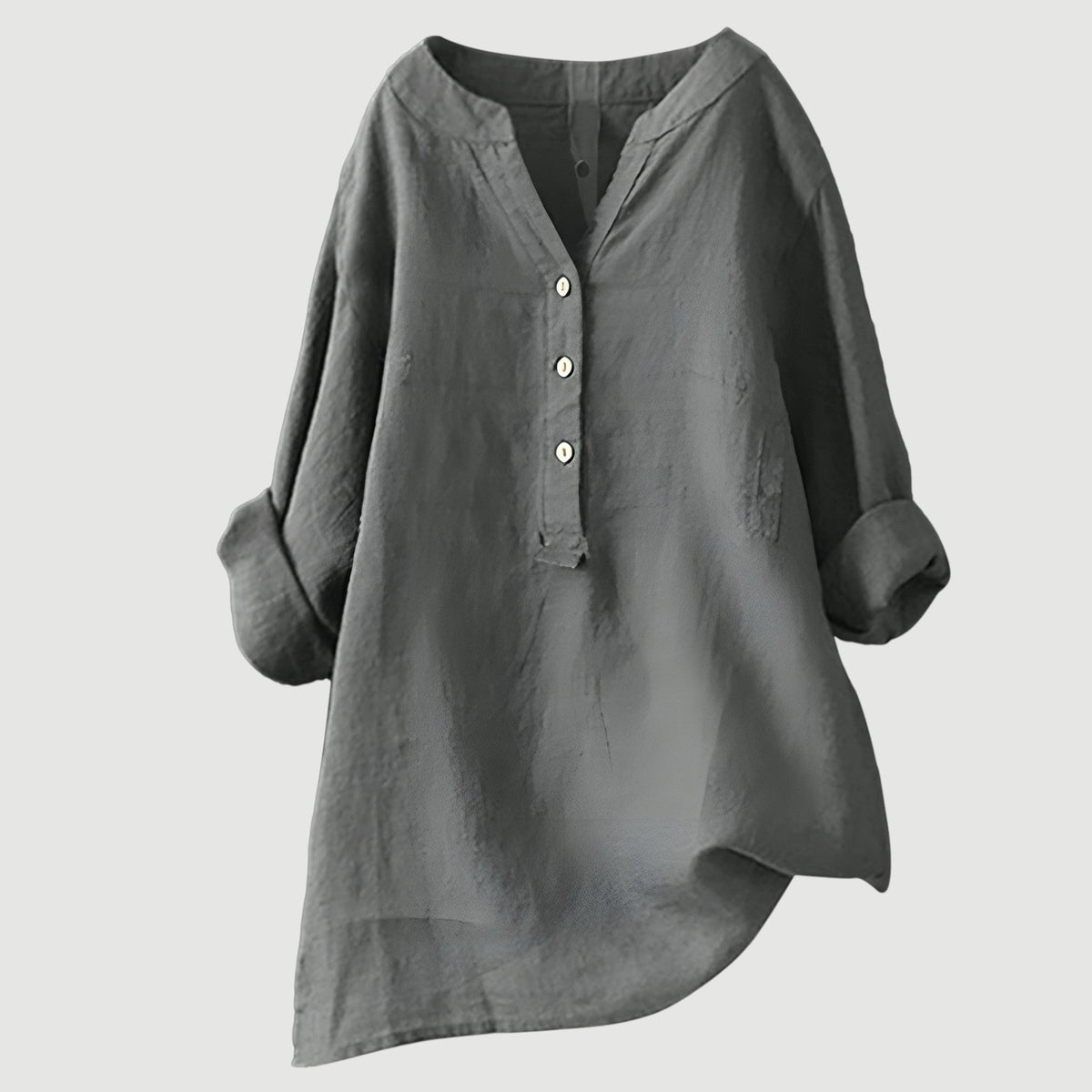 Women's Shirt with Buttons and Relaxed Fit