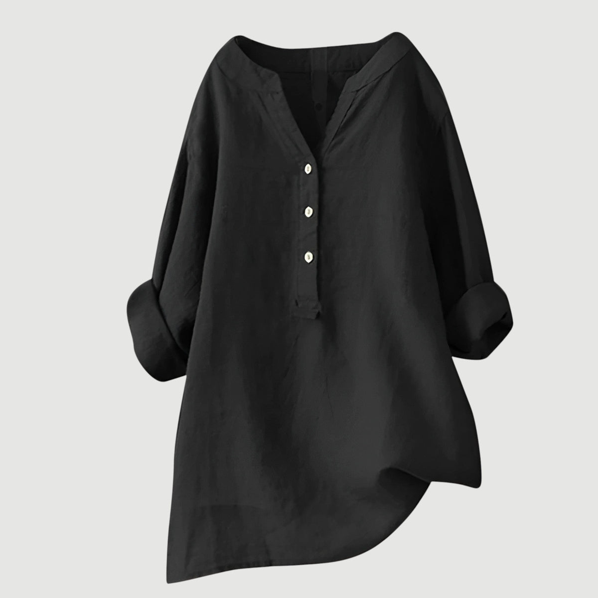 Women's Shirt with Buttons and Relaxed Fit