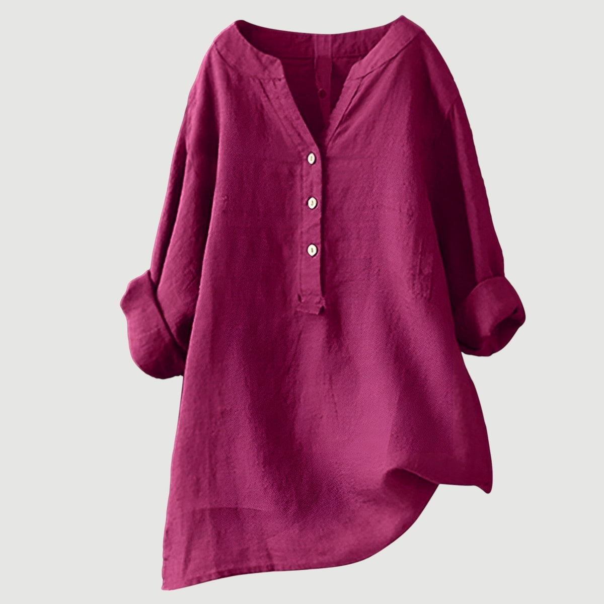 Women's Shirt with Buttons and Relaxed Fit