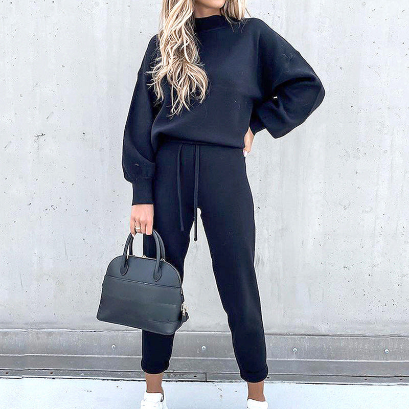 Women's Two-Piece Relaxed Loungewear Set