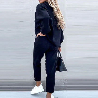Women's Two-Piece Relaxed Loungewear Set