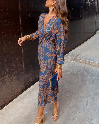 Women's Wedding Guest A-Line Maxi Dress