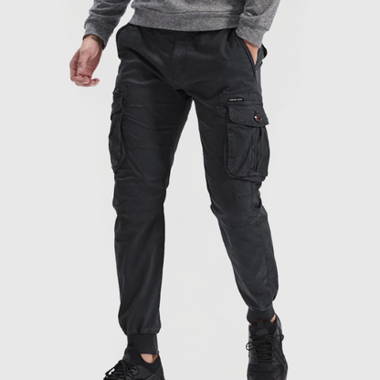 Men's Slim Fit Cargo Pants with Pockets