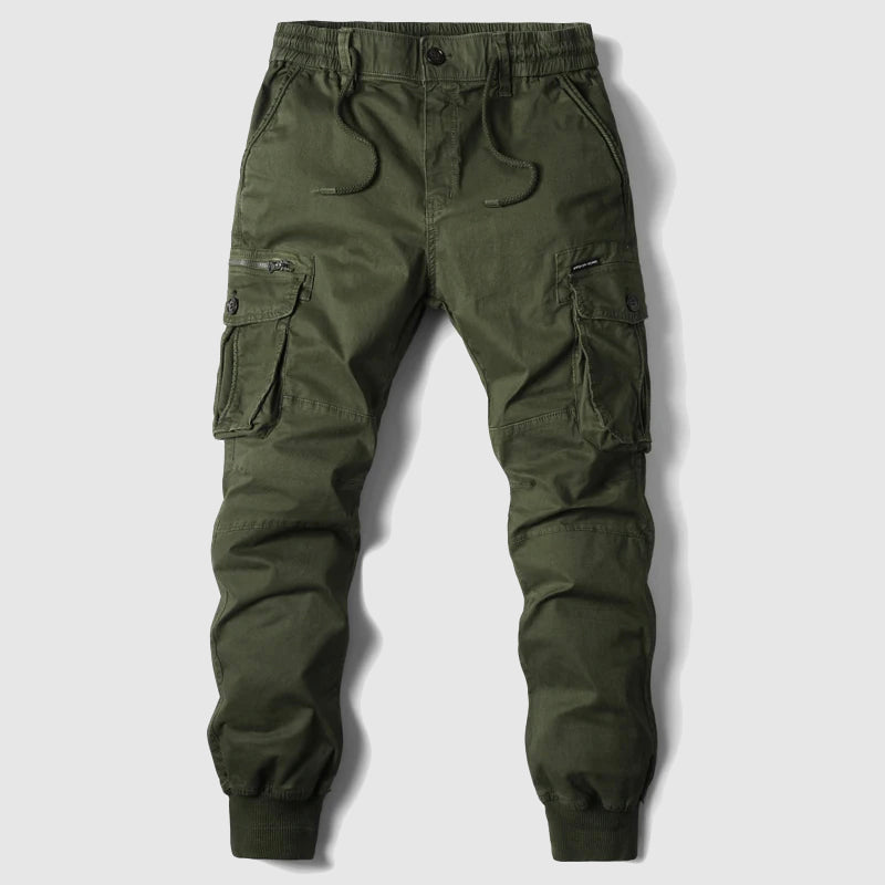 Men's Slim Fit Cargo Pants with Pockets