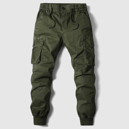 Men's Slim Fit Cargo Pants with Pockets