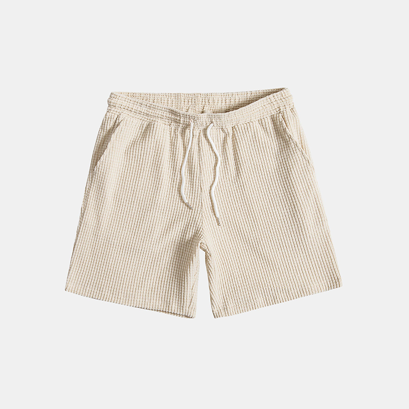 Men's Two-Piece Casual Set with Shirt and Shorts