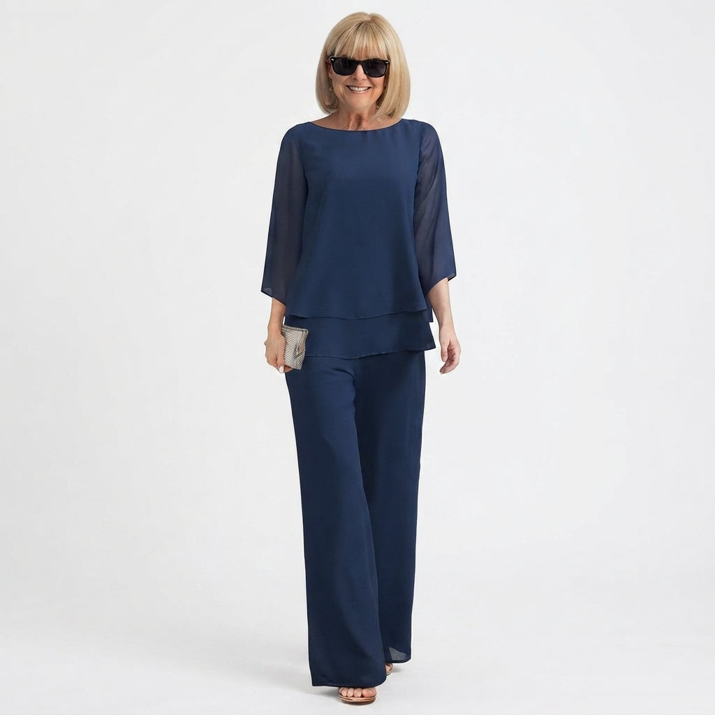 Women's Summer Two-Piece Pants Set