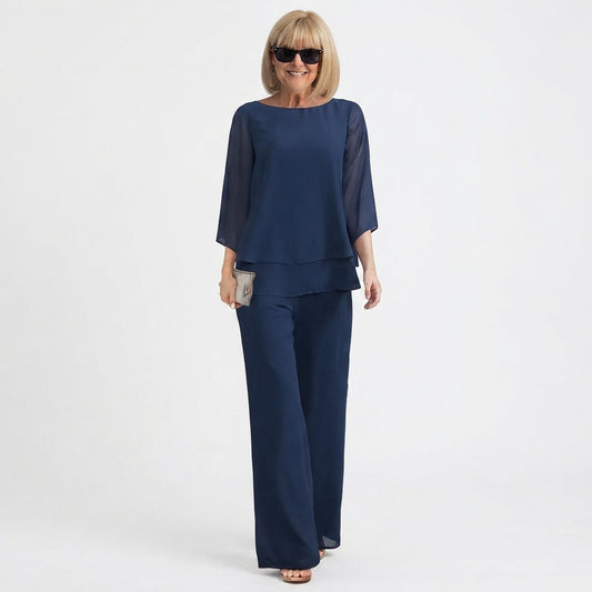Women's Summer Two-Piece Pants Set