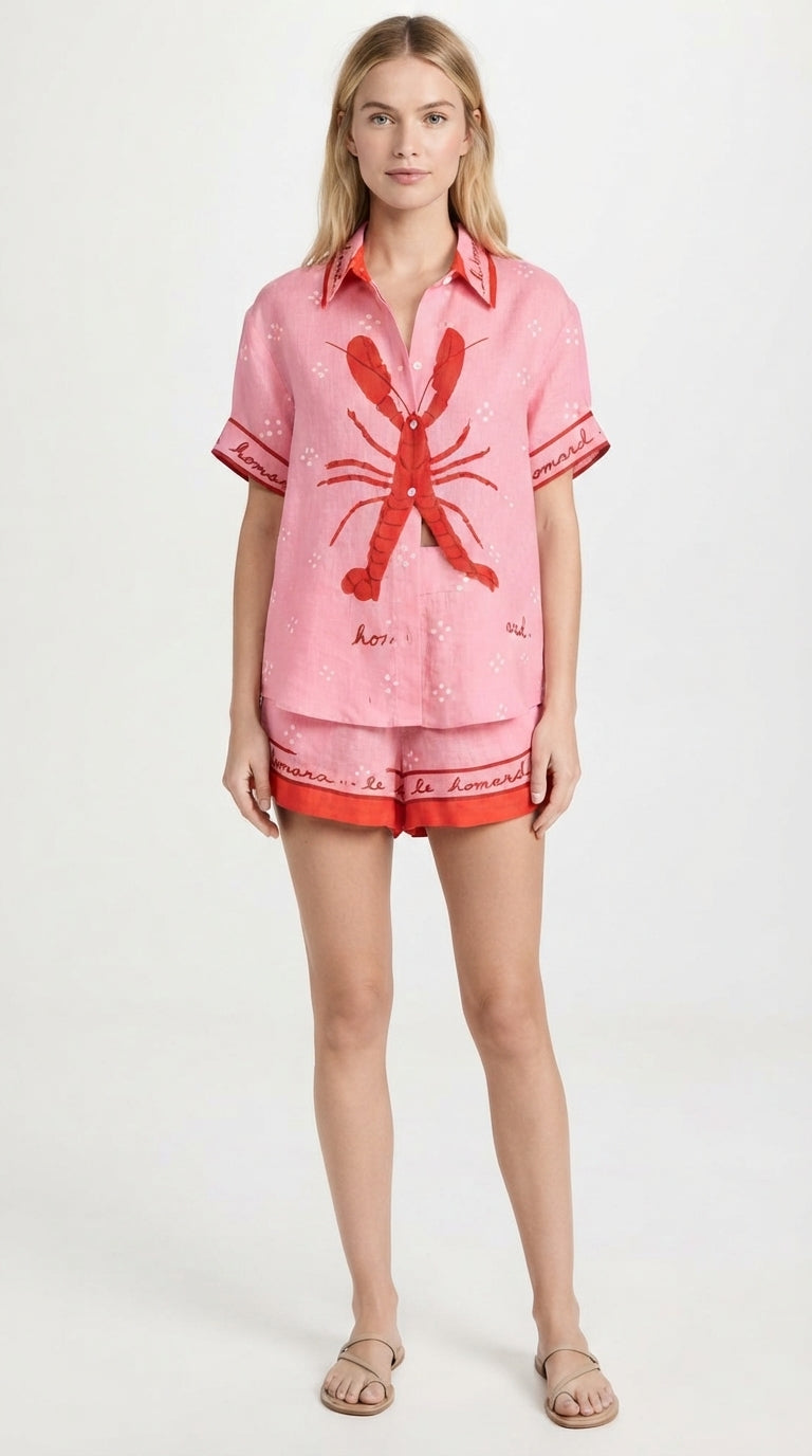 Women's Summer Short Beach Set