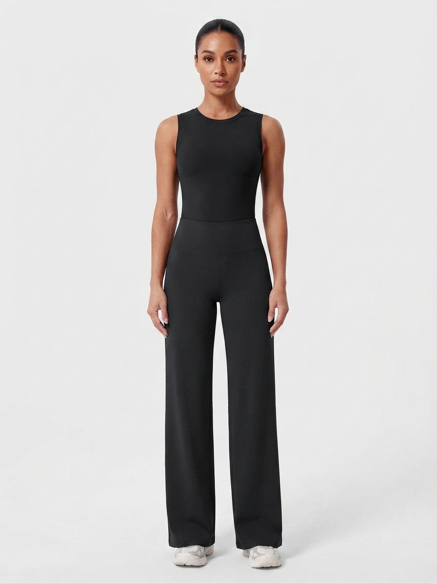 Women's Summer High-Waist Flared Pants