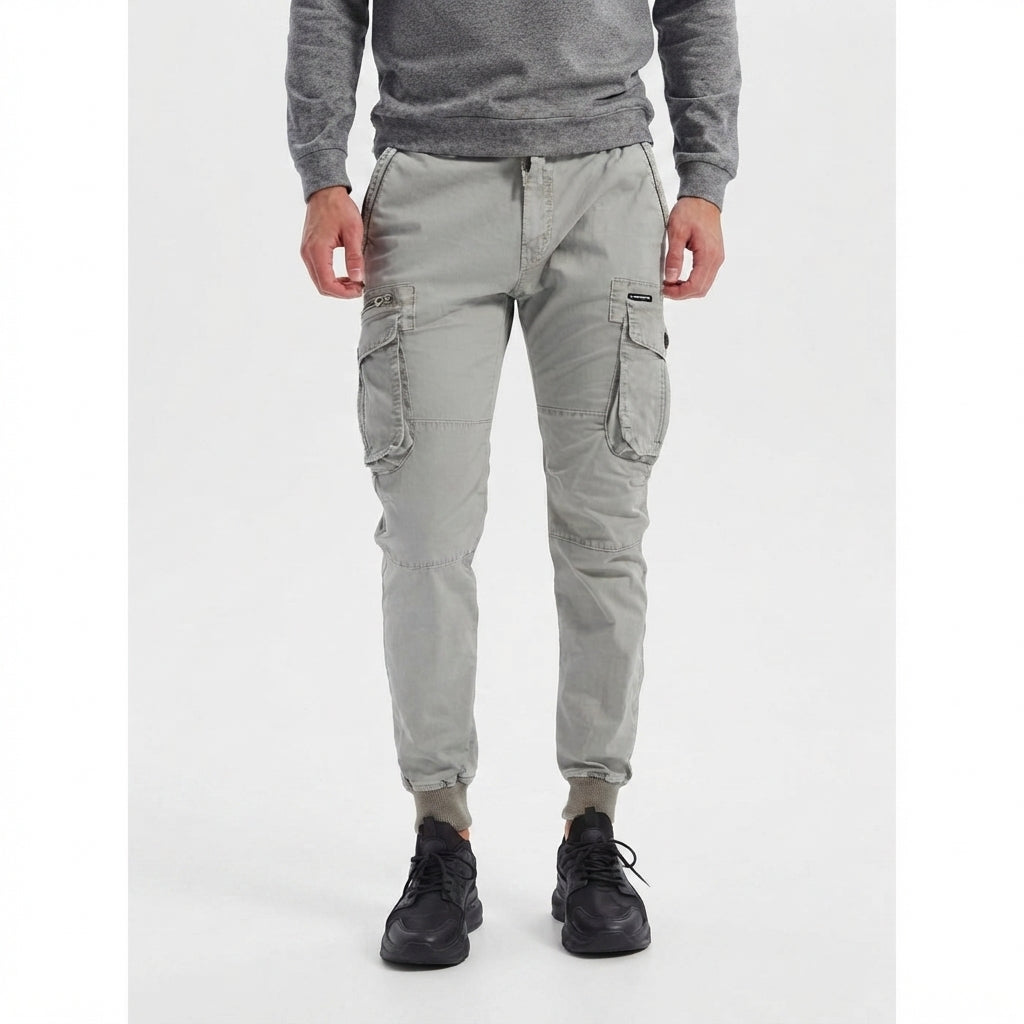Men's Slim Fit Cargo Pants with Pockets