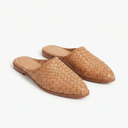 Women's Woven Slip-On Flat Shoes