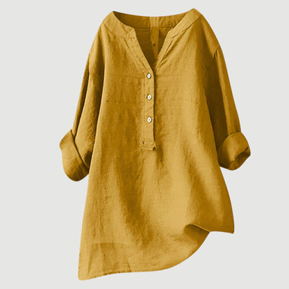 Women's Shirt with Buttons and Relaxed Fit