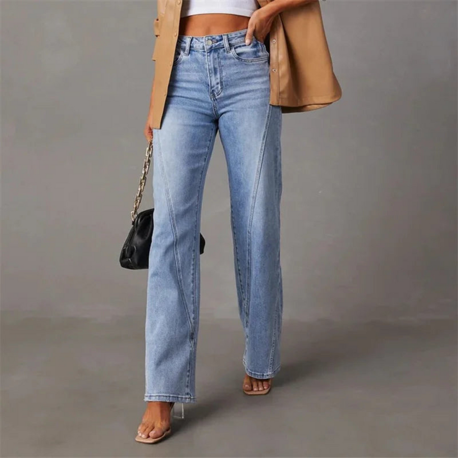 Women's Classic Straight Denim Jeans