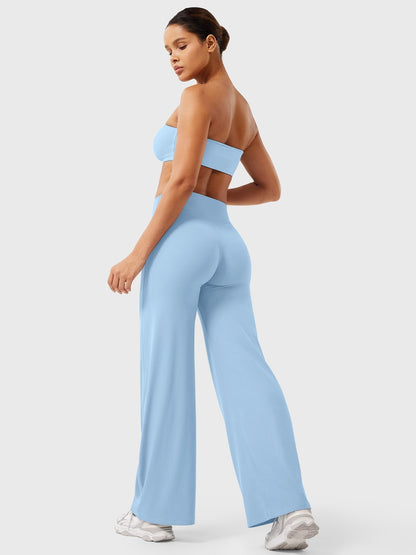 Women's Summer High-Waist Flared Pants