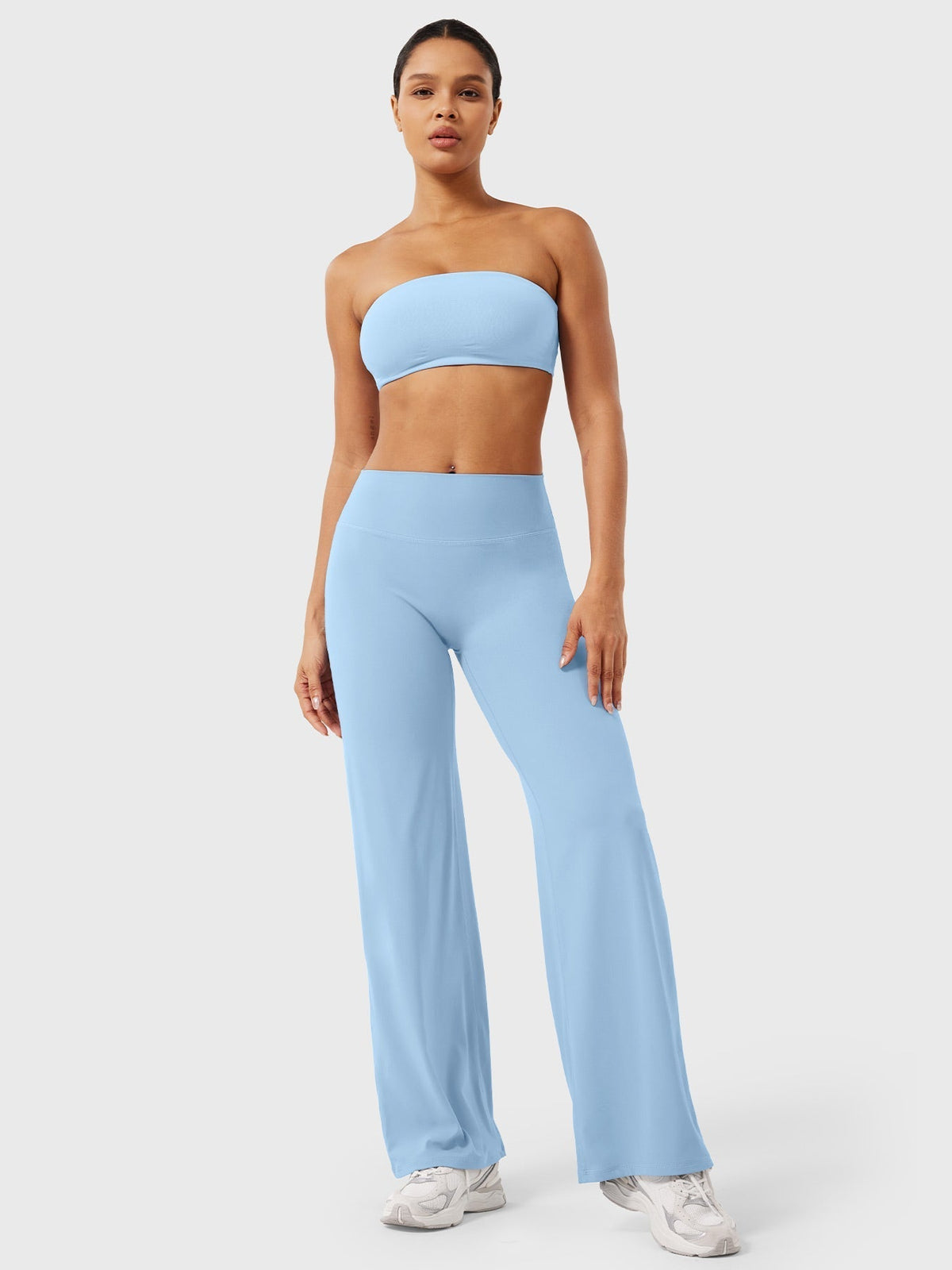 Women's Summer High-Waist Flared Pants