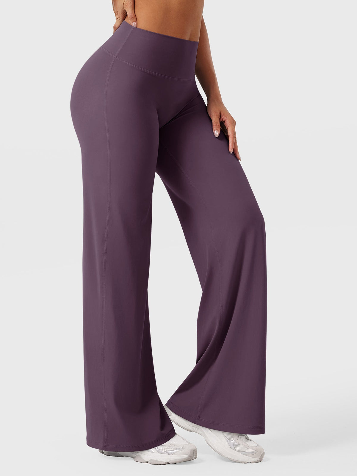 Women's Summer High-Waist Flared Pants