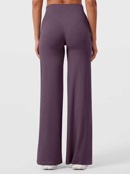 Women's Summer High-Waist Flared Pants