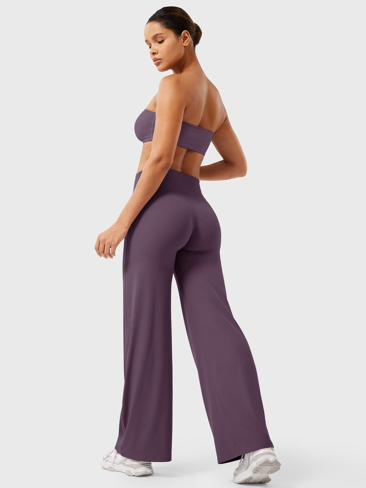 Women's Summer High-Waist Flared Pants