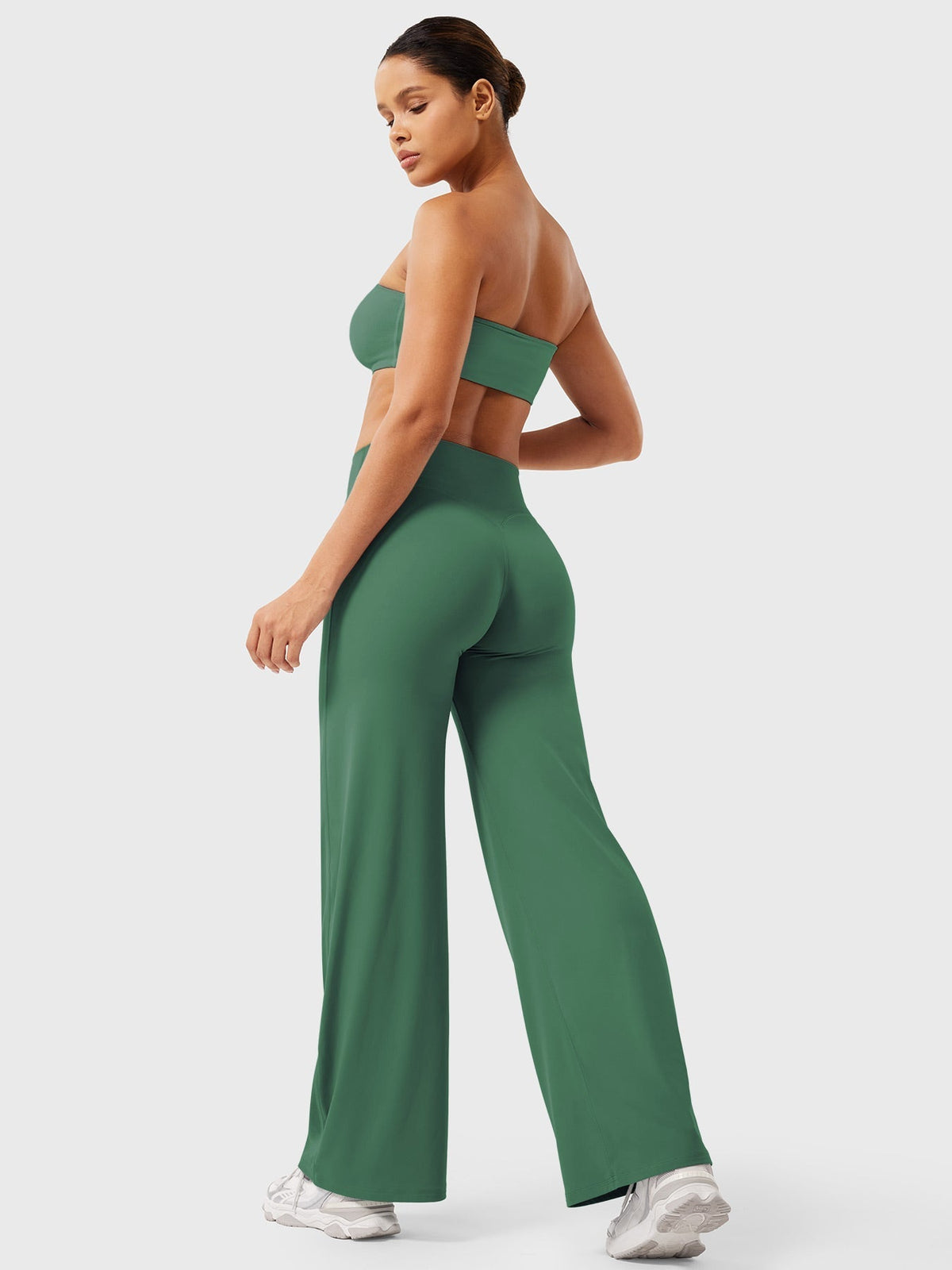 Women's Summer High-Waist Flared Pants