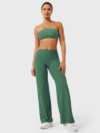 Women's Summer High-Waist Flared Pants