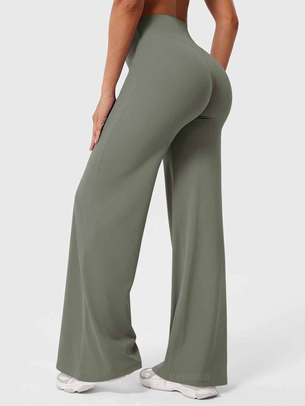 Women's Summer High-Waist Flared Pants
