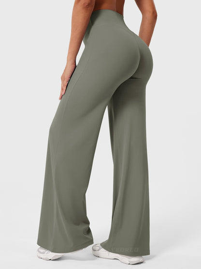 Women's Summer High-Waist Flared Pants