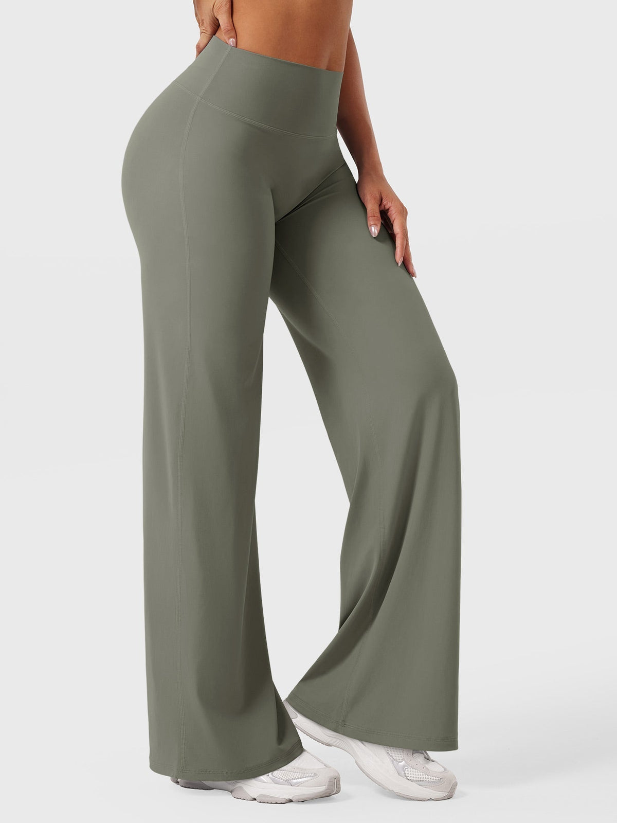Women's Summer High-Waist Flared Pants