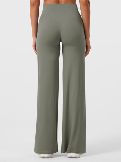 Women's Summer High-Waist Flared Pants